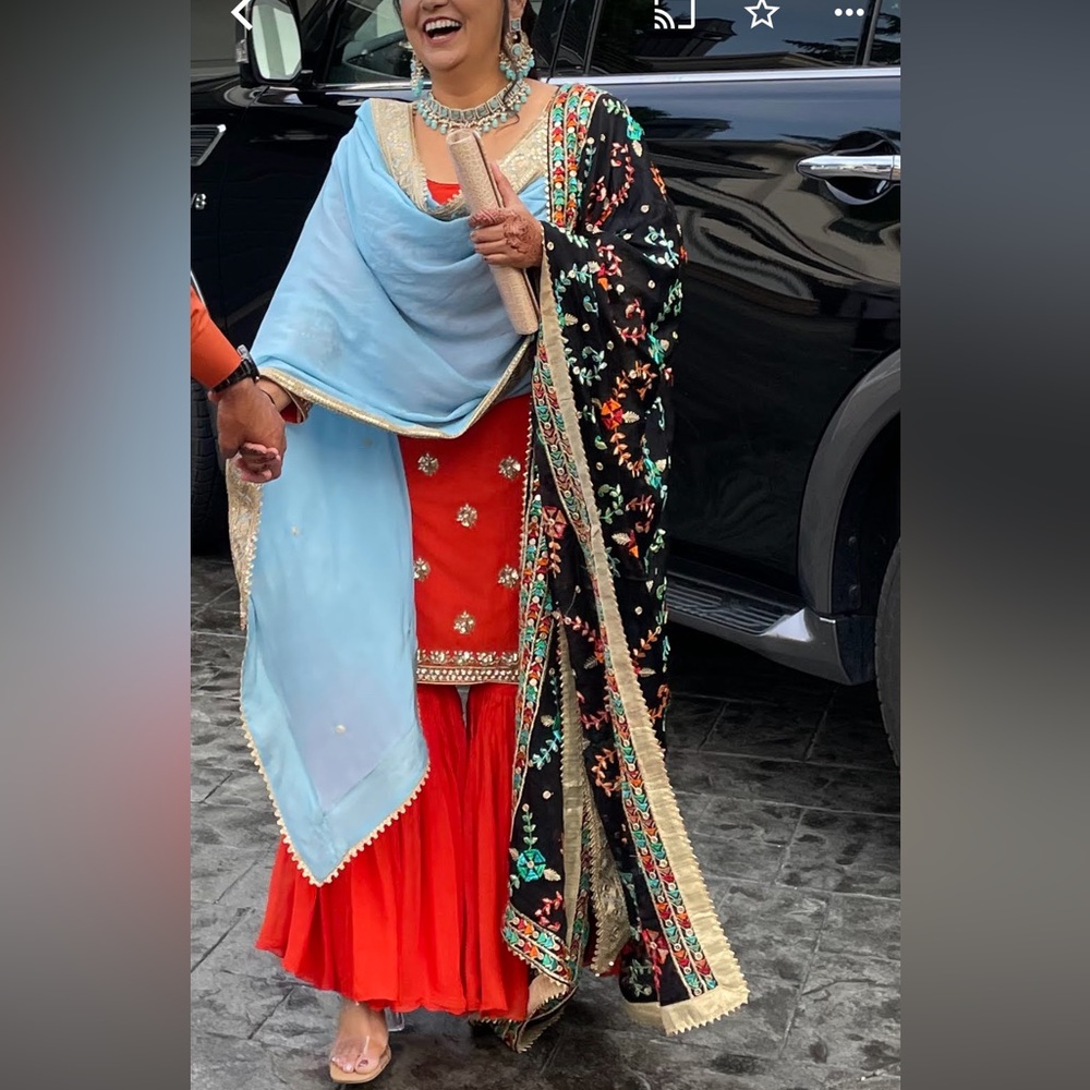 Three piece gharara outfit - size 38